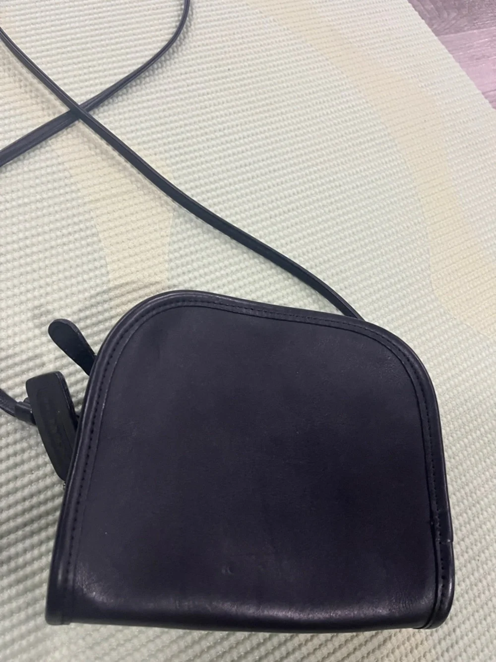 Coach Black Leather Crossbody Bag NoJ7C9017